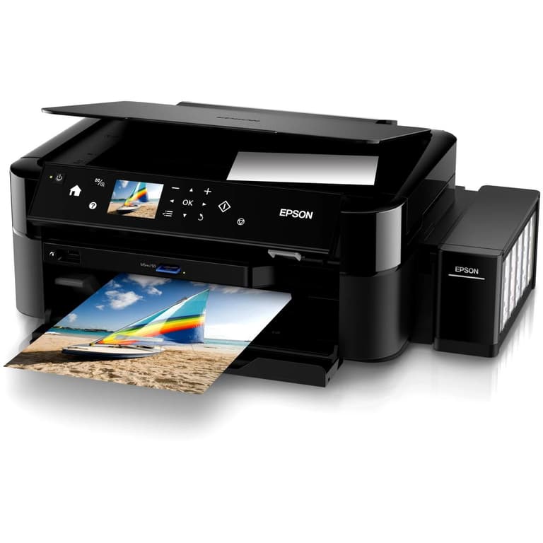 Epson L850 Mutlifunction 3 in One 6 Color Wireless Ink Refill Photo Printer Borderless printing & Direct printing on CDs/DVDs