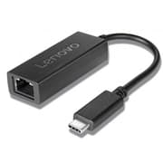Lenovo USB-C to Ethernet 10M/100M/1000M Support Adapter -Black product image