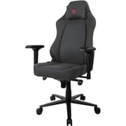 Arozzi Primo Premium Woven Fabric Gaming/Office Chair - Black w/ Red Logo product image
