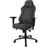 Arozzi Primo Premium Woven Fabric Gaming/Office Chair - Black w/ Red Logo product thumbnail 1