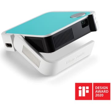 ViewSonic M1 Mini Plus Smart Wi-Fi Ultra-Portable Projector w/ Bluetooth, JBL Speaker HDMI & USB Type C Built-in Battery