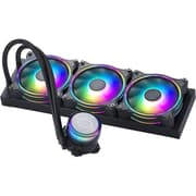 Cooler Master MasterLiquid ML360 Illusion Liquid Cooler Translucent Dome 3rd Gen Dual Chamber Pump product image