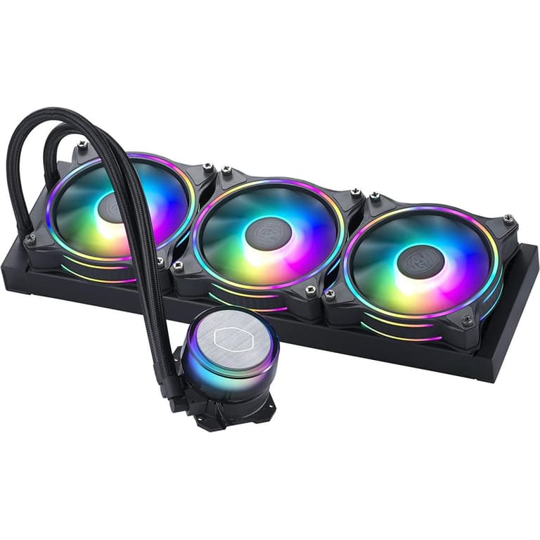 Cooler Master MasterLiquid ML360 Illusion Liquid Cooler Translucent Dome 3rd Gen Dual Chamber Pump