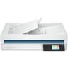 HP ScanJet Pro N4600 FNW1 Flatbed Scanner, Up to 1200 DPI Scan Resolution, 100 Sheets Document Feeder Capacity, 6000 Pages Duty Cycle, Wi-Fi / USB / Ethernet Connectivity, White product thumbnail 1