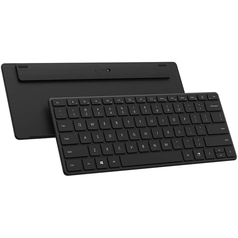 Microsoft Compact Design Keyboard Bluetooth up to 36 Months Battery Arabic / English Matte Black
