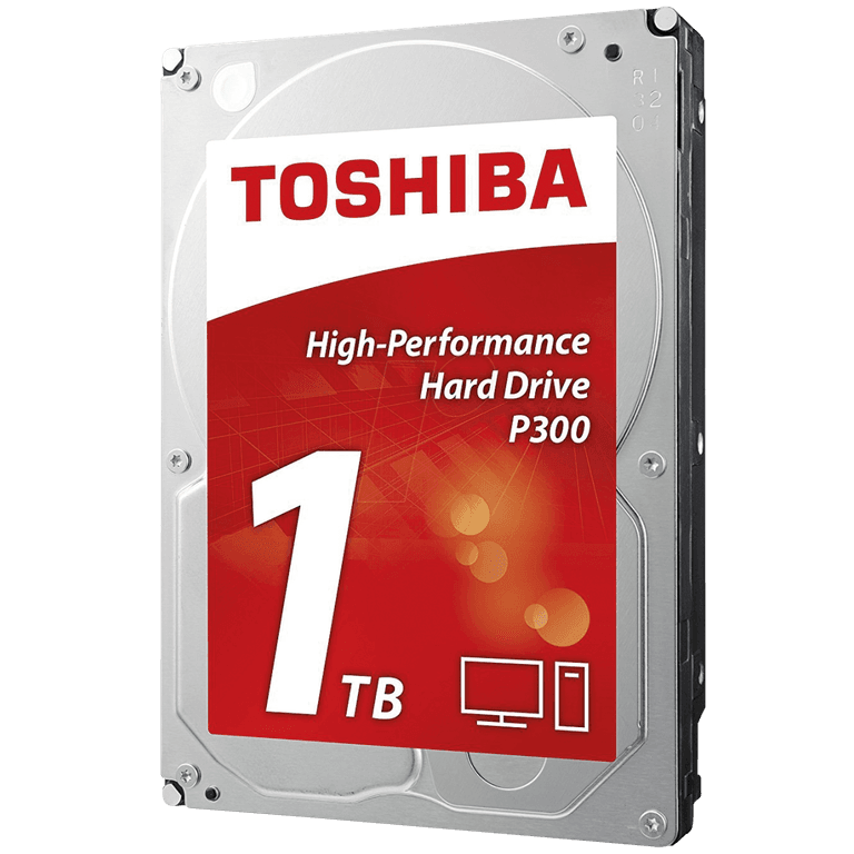 Toshiba P300 1TB HDD 7200 RPM SATA 6Gb/s 64 MB Cache 3.5 inch For Desktop