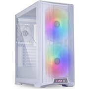 LIAN LI LANCOOL 215 W White Steel / Tempered Glass ATX Mid Tower Computer Case product image