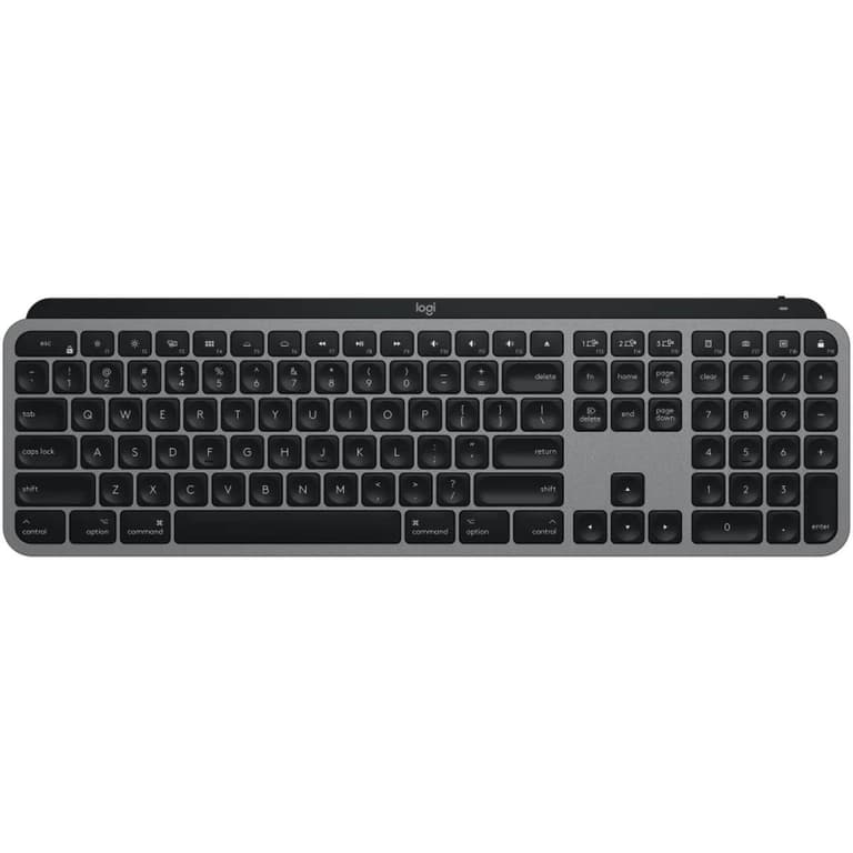 Logitech MX Keys Advanced Wireless Illuminated Tactile Backlighting Bluetooth For MAC Metal Build