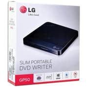 LG Electronics 8X USB 2.0 Slim Portable DVD Rewriter External Drive with M-DISC Support, Black product image