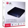 LG Electronics 8X USB 2.0 Slim Portable DVD Rewriter External Drive with M-DISC Support, Black product thumbnail 1