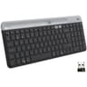 Logitech K580 Slim Multi-Device Wireless Bluetooth/USB Receiver 24 Month Battery For Desktop, Tablet, Smartphone & Laptop AR/EN product thumbnail 1