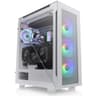 Thermaltake Divider 500 w/ 3x120mm ARGB Front + 1x 120mm Rear Fans + 2 Symmetrical Triangular Panels - White product thumbnail 1