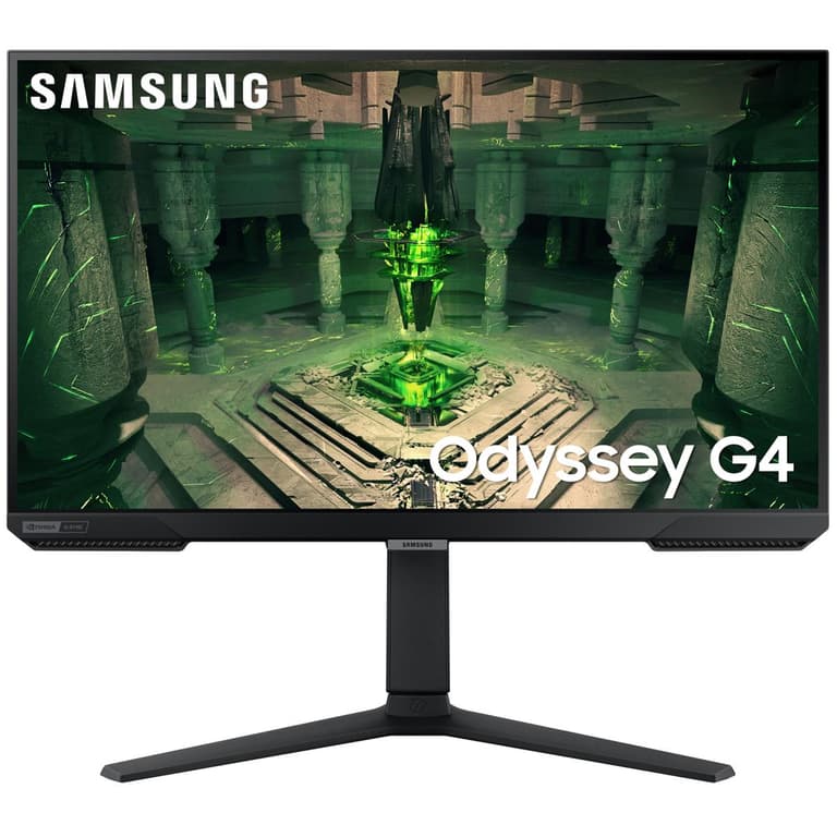 SAMSUNG 25" Odyssey G4 IPS Full HD 240hz 1MS G-Sync Compatible Ergonomic Stand Gaming Monitor