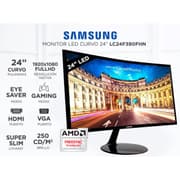 SAMSUNG F390 24" Full HD 60Hz Curved Super Slim Design LED Gaming Monitor AMD FreeSync Game Mode product image