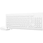 Lenovo 510 Wireless Keyboard & Mouse Combo Full Size Island Key Design Left or Right Hand Optical Mouse Arabic / English - White product image