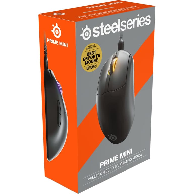SteelSeries Prime Mini Ultra Light 61g 5 Buttons 18K CPI TrueMove Pro Sensor Magnetic Optical Switches RGB Lighting – PC/Mac