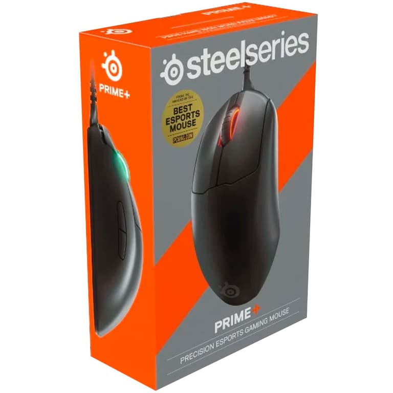 SteelSeries Prime + Ultra Lightweight 5 Buttons 18K CPI TrueMove Pro Sensor Magnetic Optical Switches RGB – PC/Mac