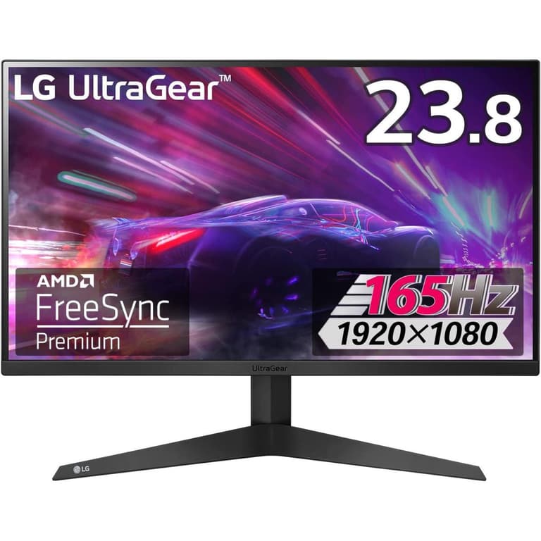 LG 24GQ50F-B UltraGear 24" Full HD 165Hz 1ms Motion Blur Reduction AMD FreeSync Premium - Black