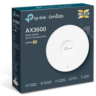 TP-Link EAP660 HD AX3600 Wireless Dual Band Multi-Gigabit Ceiling Access Point