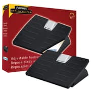 Fellowes Office Suites™ Adjustable Footrest with Microban Antimicrobial Protection - Black product image