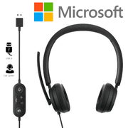 Microsoft Modern USB On-Ear Stereo Headphones w/ Noise-Cancelling Microphone In-Line Controls Certified For Microsoft Teams product image