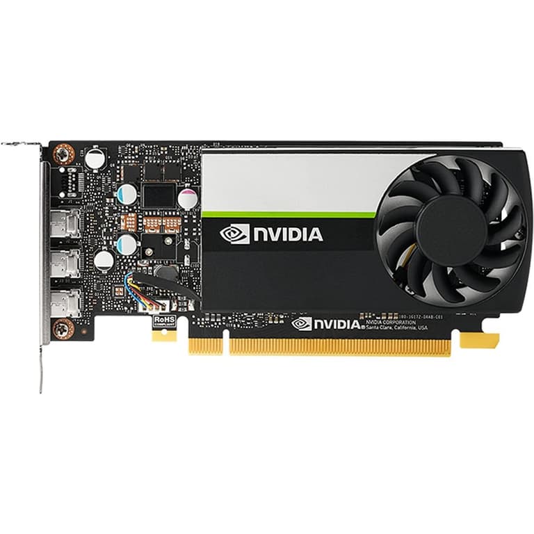 PNY T400 2GB 64-bit GDDR6 PCI Express 3.0 x16 3x MINI DP Low Profile Workstation Video Card