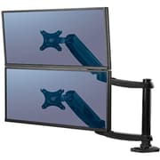 Fellowes Platinum Series Dual Stacking Adjustable Monitor Arm - Black product image