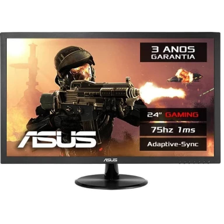 ASUS VP248H 24" FHD , 1ms, up to 75Hz , FreeSync