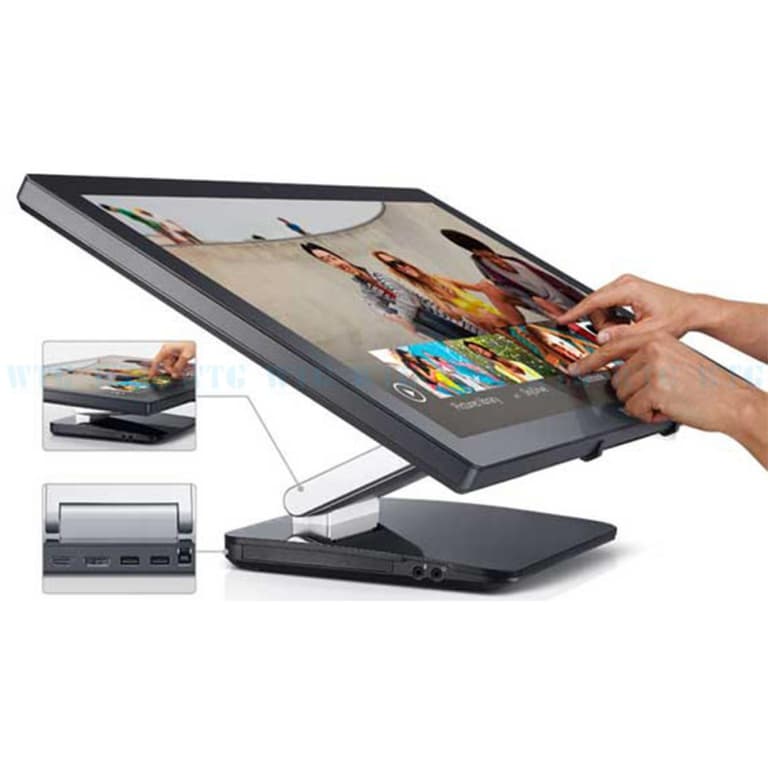 Dell P2418HT 24" IPS Full TouchScreen Anti-glare Flicker-free Adjustable Stand DP , HDMI , VGA & USB Hub Interface