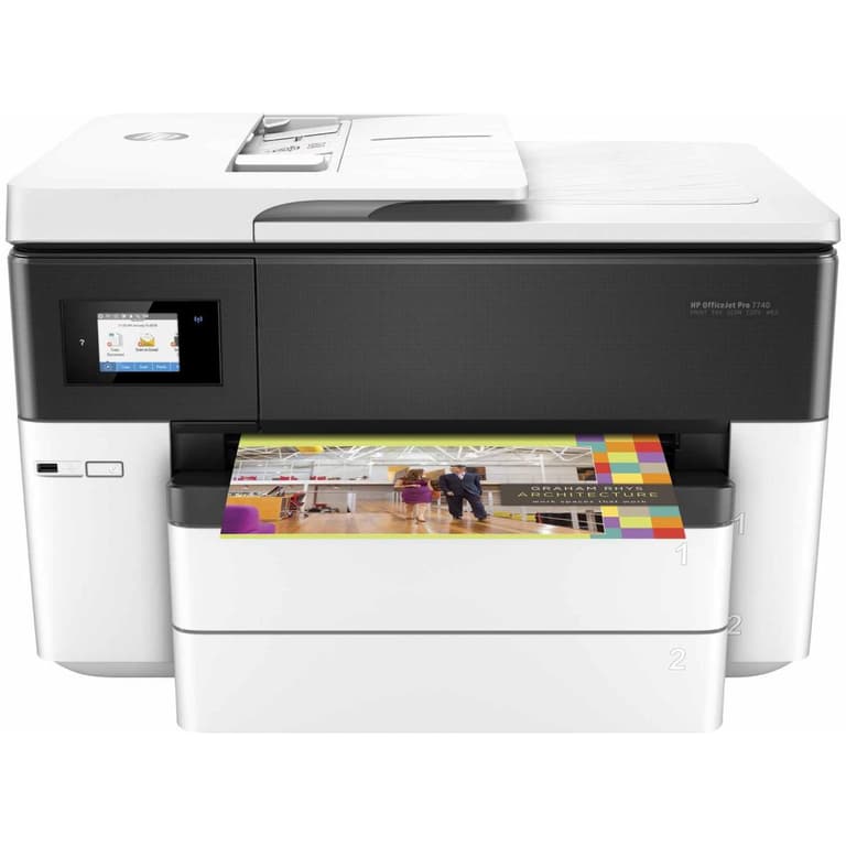 HP OfficeJet Pro 7740 Wide Format All-in-One Color Printer with Wireless Printing Works with Alexa