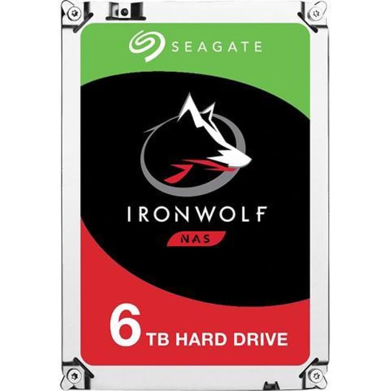 Seagate IronWolf 6TB HDD 7200 RPM 256MB Cache