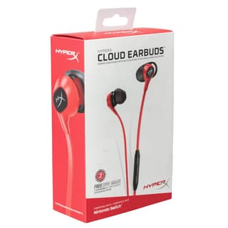 HP HyperX Cloud Earbuds Gaming Headphones w/ Mic for Nintendo Switch & Mobile