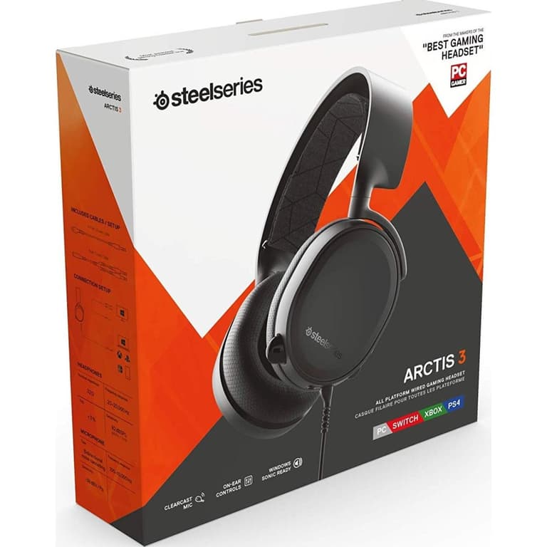 SteelSeries Arctis 3 (2019 Edition) All-Platform Gaming