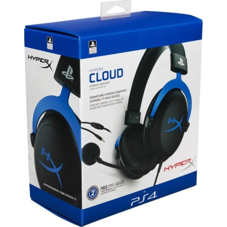 HyperX Cloud Gaming Headset For PS4 - Blue