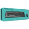 LogitecLogitech MK330 Wireless Keyboard & Mouse Combo with USB-Receiver Long Battery Life PC/Laptop Arabic / English Layout - Black product thumbnail 1