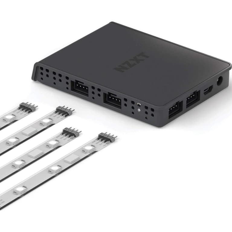 NZXT HUE2 RGB Lighting Kit - 4 Magnetic LED Strips