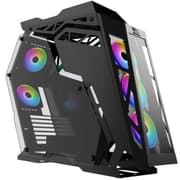 XIGMATEK Zeus (ATX, USB3.0x2, Front, Left & Right Tempered Glass, 5PCS CY120 Fan, Frontx3+Rearx2) product image