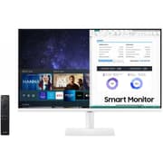 SAMSUNG 27" M5 Full HD Smart Monitor w/ Speakers Remote 1 Billion Color Smart TV apps Samsung TV Plus & Dex - White product image