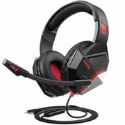 Mpow EG10 Wired Headset w/Noise Canceling For PC PS4 Xbox Switch , Black / Red product image