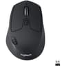 Logitech M720 Triathlon Multi-Device Wireless Mouse Bluetooth USB Unifying Receiver 1000 DPI 8 Buttons 2-Year Battery Compatible with Laptop, PC, Mac, iPadOS - Black product thumbnail 1