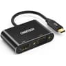 Choetech HUB-M17 USB 3.1 Type C To HDMI & VGA Adapter - Black product thumbnail 1
