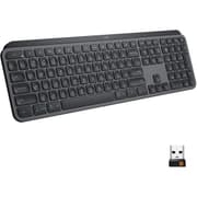 Logitech MX Keys Advanced Illuminated Wireless & Bluetooth Tactile Backlit USB C, PC & Mac Arabic / English Layout product image