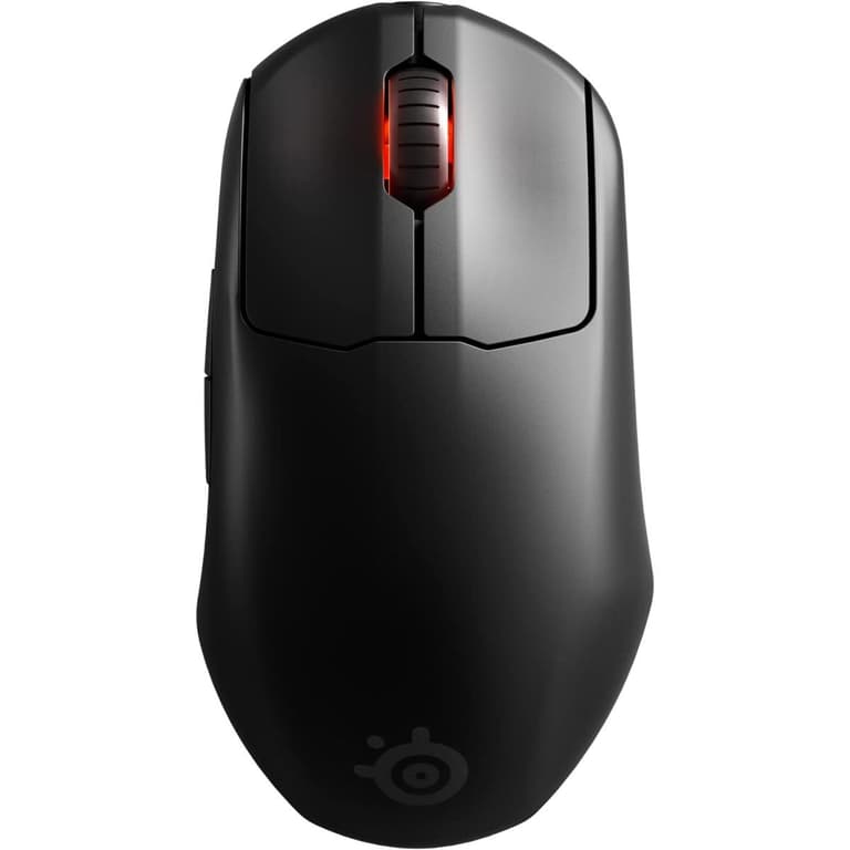 SteelSeries Prime Wireless FPS Magnetic Optical Switches 18,000 CPI RGB Lighting - Black