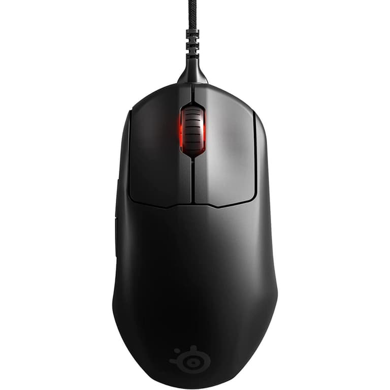 Steelseries Prime Esports Performance 18000 DPI Optical Sensor Prestige OM Mechanical Switches Right-Handed 1-Zone RGB Illumination 2m Super Mesh Cable