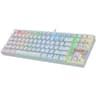 Redragon K552 KUMARA 87 Keys Mechanical Gaming Keyboard RGB LED Backlit Wired Anti-Dust Proof Blue Switches - White product thumbnail 1