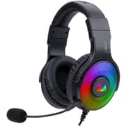Redragon H350 RGB Wired Gaming Headset, Dynamic RGB Backlight - Stereo Surround-Sound - 50MM Drivers - Detachable Microphone, Over-Ear Headphones Works for PC/PS4/XBOX One/NS , Black product image