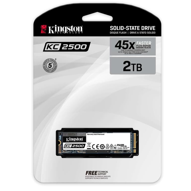 Kingston KC2500 2TB M.2 PCI Express NVMe 3.0 x4