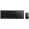 Lenovo 300 Wired Keyboard and Mouse Combo (Black) product thumbnail 1