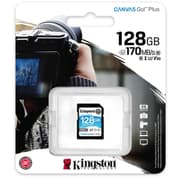 Kingston 128GB SDXC Canvas Go Plus 170MB /s C10, U3, V30 Memory Card product image