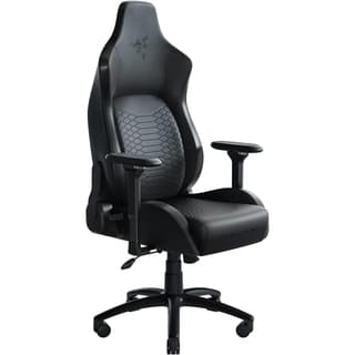 Razer Iskur Gaming Chair Multi-Layer Synthetic Leather Built-in Lumbar Support - Black
